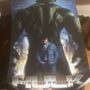 The Incredible Hulk Movie Poster 2008 Origin